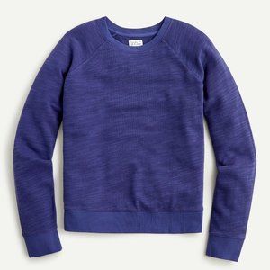 J.Crew Vintage Cotton Terry Crewneck Pullover Size Large NWT $69.50